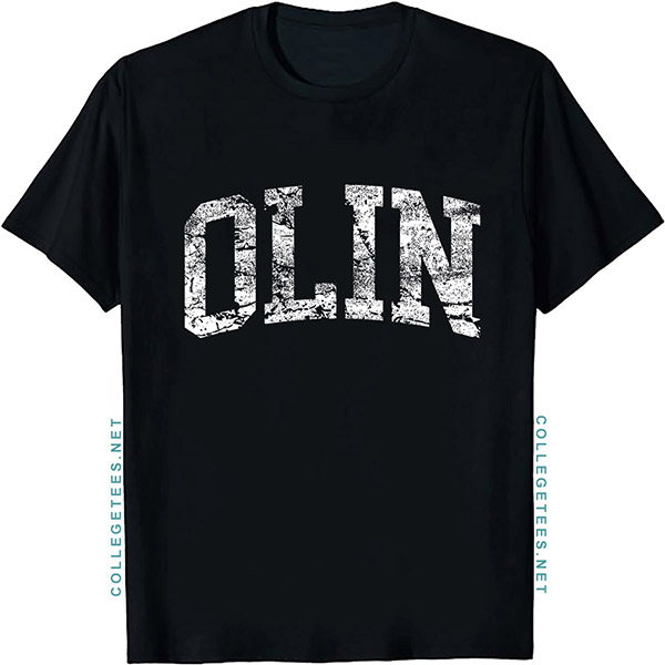 Olin Arch Vintage Retro College Athletic Sports T-Shirt