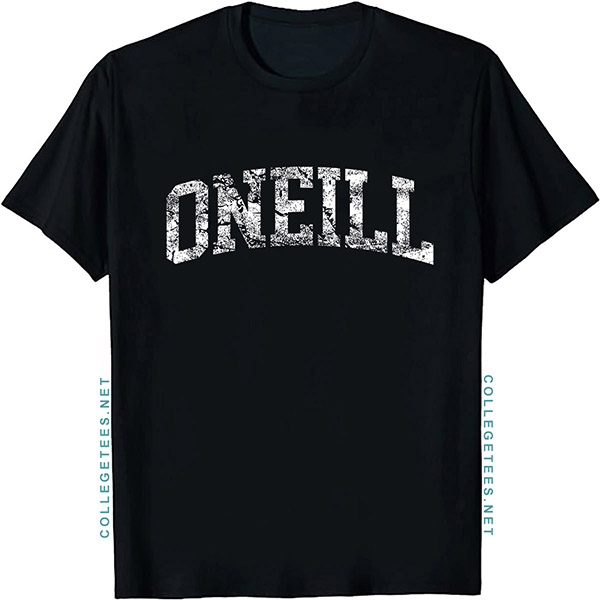Oneill Arch Vintage Retro College Athletic Sports T-Shirt
