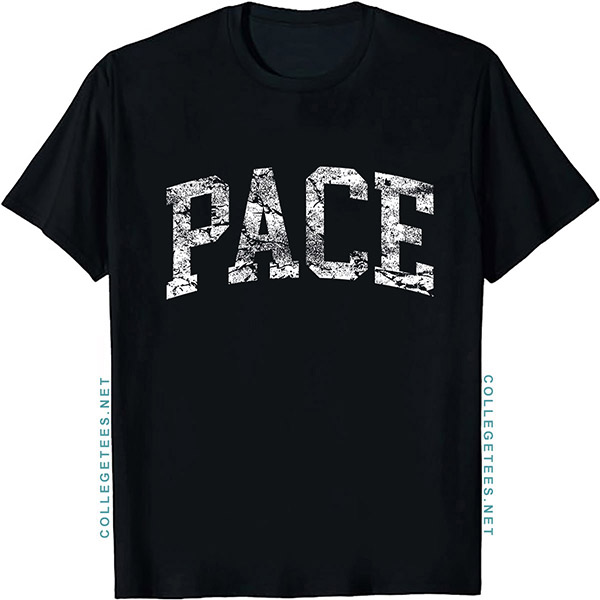 Pace Arch Vintage Retro College Athletic Sports T-Shirt