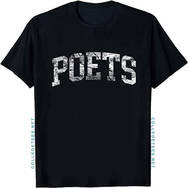 Poets Arch Vintage Retro College Athletic Sports T-Shirt