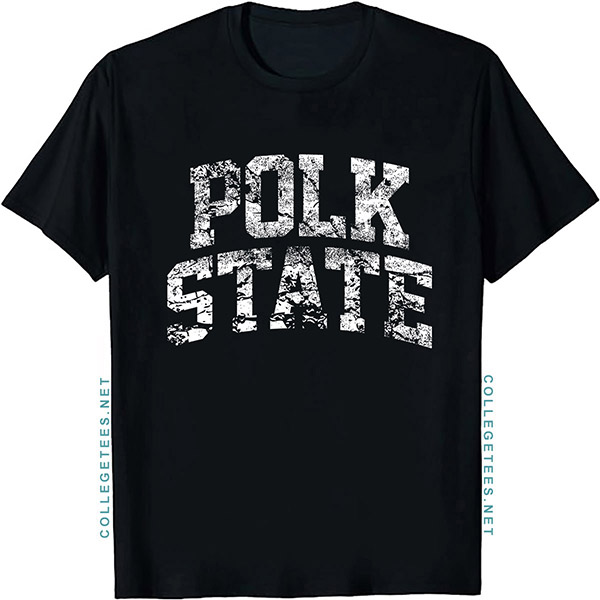 Polk State Arch Vintage Retro College Athletic Sports T-Shirt