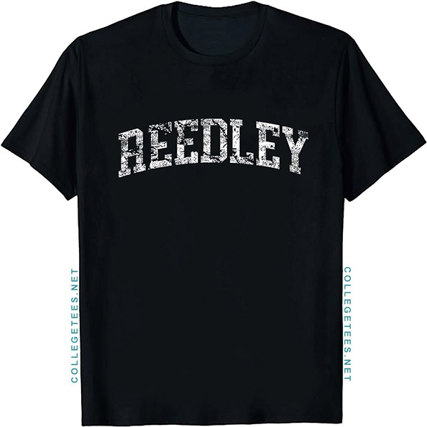 Reedley Arch Vintage Retro College Athletic Sports T-Shirt