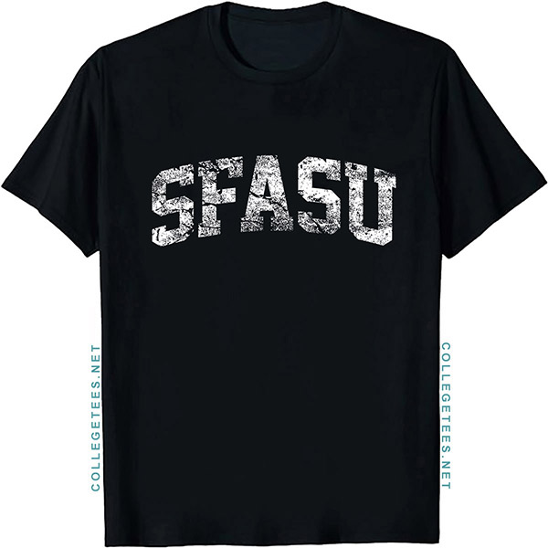 SFASU Arch Vintage Retro College Athletic Sports T-Shirt