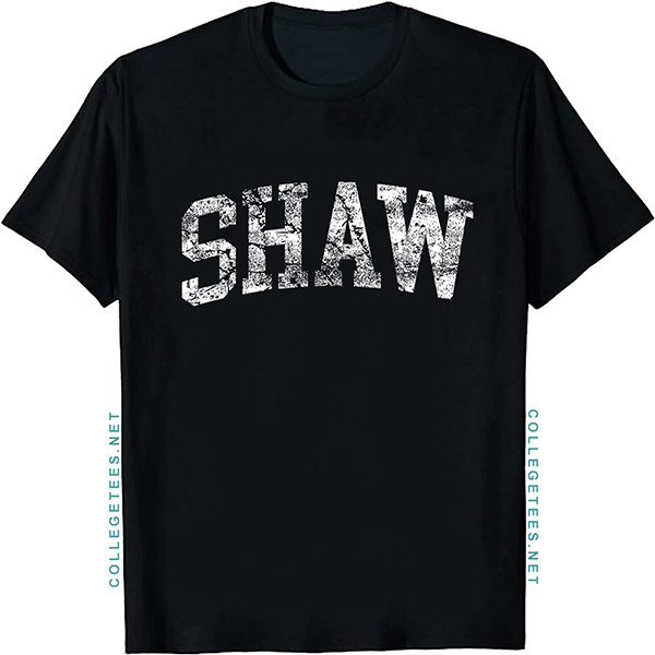 Shaw Arch Vintage Retro College Athletic Sports T-Shirt