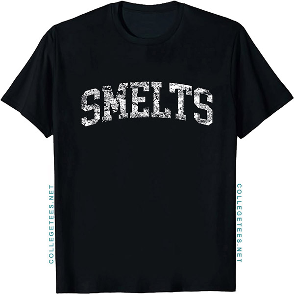 Smelts Arch Vintage Retro College Athletic Sports T-Shirt