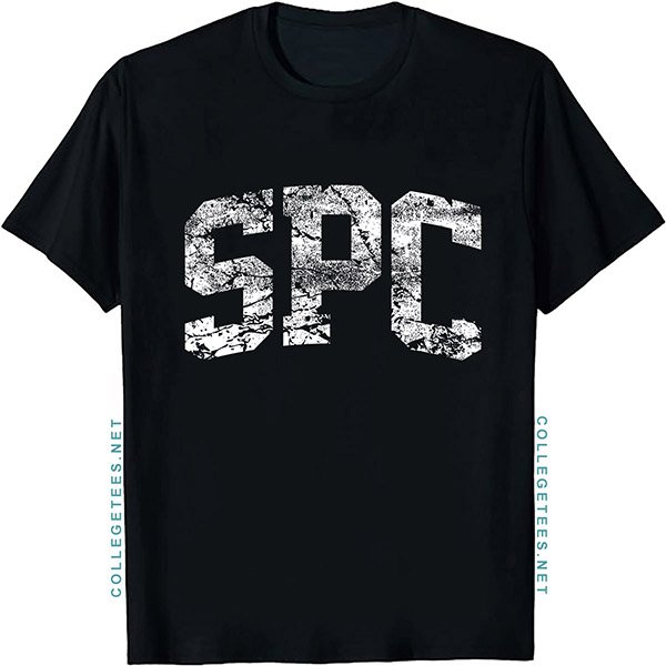 SPC Arch Vintage Retro College Athletic Sports T-Shirt
