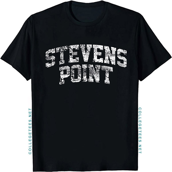 Stevens Point Arch Vintage Retro College Athletic Sports T-Shirt