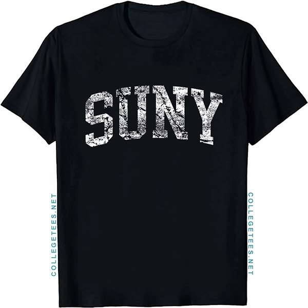 SUNY Arch Vintage Retro College Athletic Sports T-Shirt