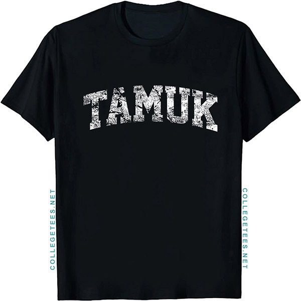 TAMUK Arch Vintage Retro College Athletic Sports T-Shirt
