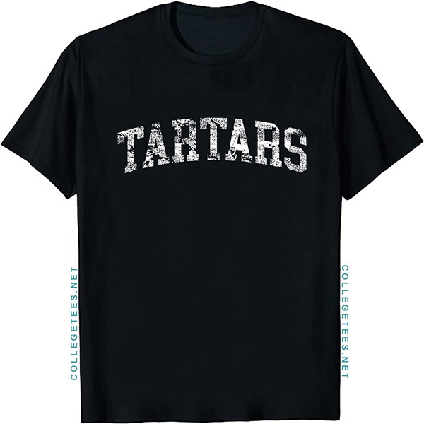 Tartars Arch Vintage Retro College Athletic Sports T-Shirt