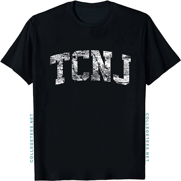 TCNJ Arch Vintage Retro College Athletic Sports T-Shirt