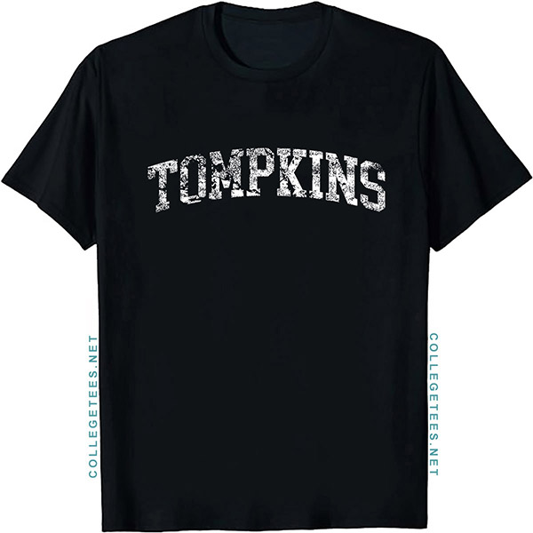 Tompkins Arch Vintage Retro College Athletic Sports T-Shirt