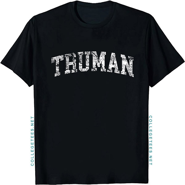 Truman Arch Vintage Retro College Athletic Sports T-Shirt