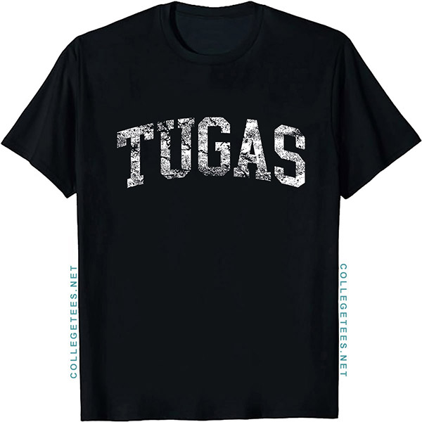 Tugas Arch Vintage Retro College Athletic Sports T-Shirt
