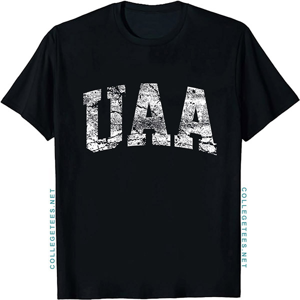 UAA Arch Vintage Retro College Athletic Sports T-Shirt