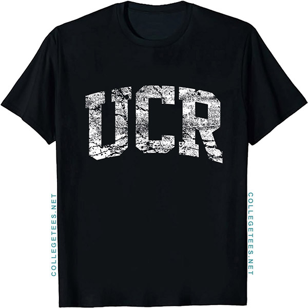 UCR Arch Vintage Retro College Athletic Sports T-Shirt