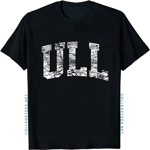 ULL Arch Vintage Retro College Athletic Sports T-Shirt
