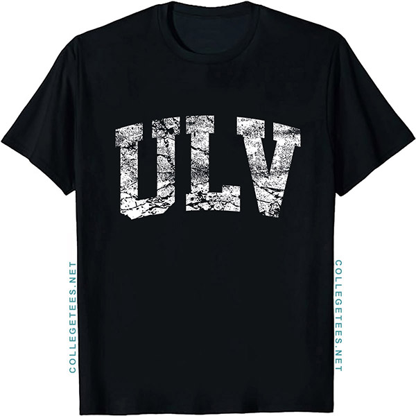 ULV Arch Vintage Retro College Athletic Sports T-Shirt