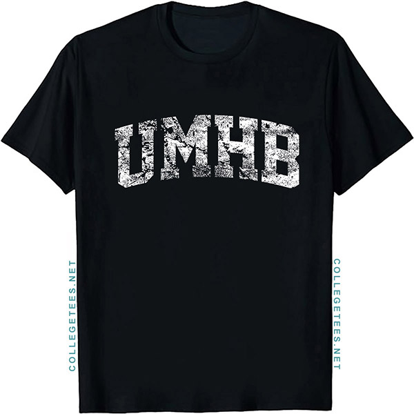 UMHB Arch Vintage Retro College Athletic Sports T-Shirt