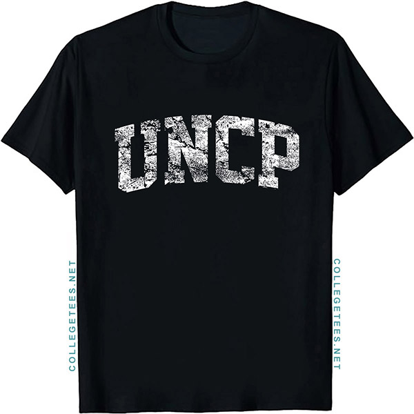UNCP Arch Vintage Retro College Athletic Sports T-Shirt