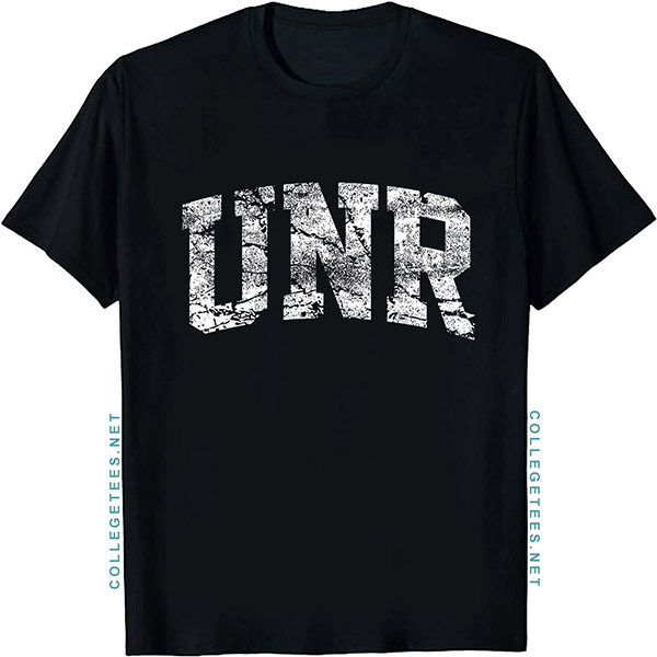 UNR Arch Vintage Retro College Athletic Sports T-Shirt