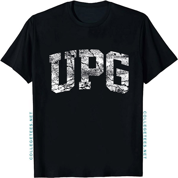 UPG Arch Vintage Retro College Athletic Sports T-Shirt