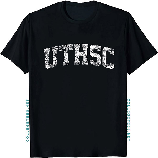 UTHSC Arch Vintage Retro College Athletic Sports T-Shirt
