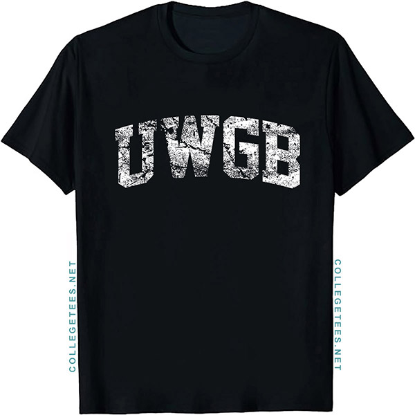UWGB Arch Vintage Retro College Athletic Sports T-Shirt