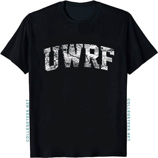 UWRF Arch Vintage Retro College Athletic Sports T-Shirt