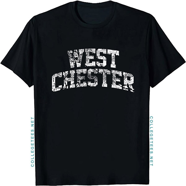 West Chester Arch Vintage Retro College Athletic Sports T-Shirt